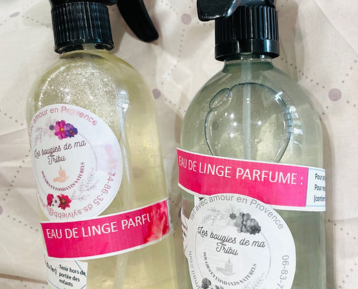 Eau de linge parfumée