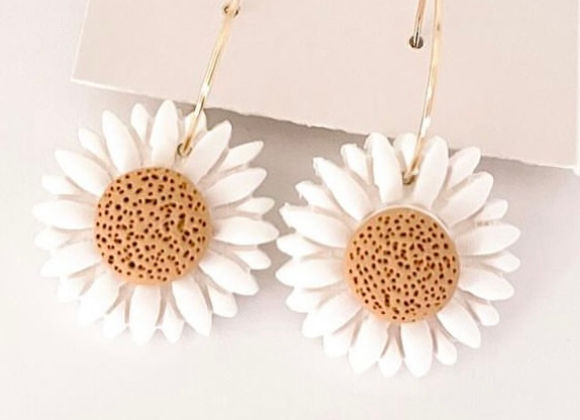 Boucles d’oreilles Marguerite