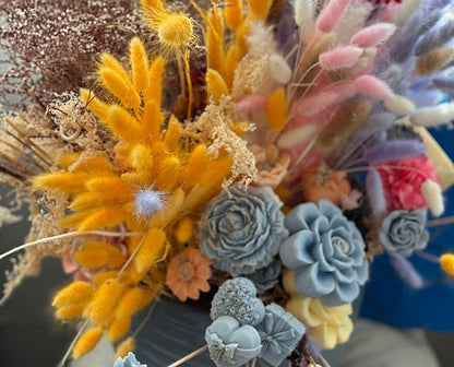 BOUQUET FLEURS STABILISEES sur mesure