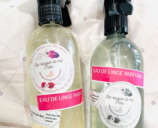 Eau de linge parfumée