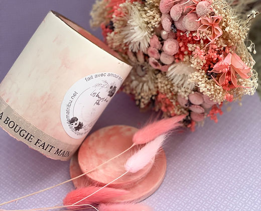 Pot pour bougie fait main